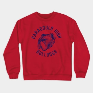 Paragould High Bulldogs (blue) Crewneck Sweatshirt